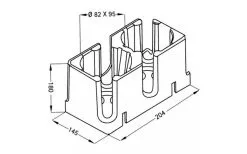 Froli Tassenhalter, Becherhalter