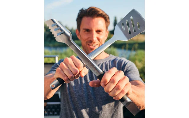 Enders Premium Grillbesteck Edelstahl 3er-Set Inkl. Tasche – Bild 4