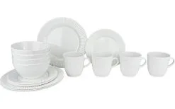 Gimex Royal Edelweiss Antislip Melamin Geschirr-Set 16-tlg.