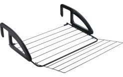 Metaltex Bries Heizungs- Und Balkonwäschetrockner Schwarz