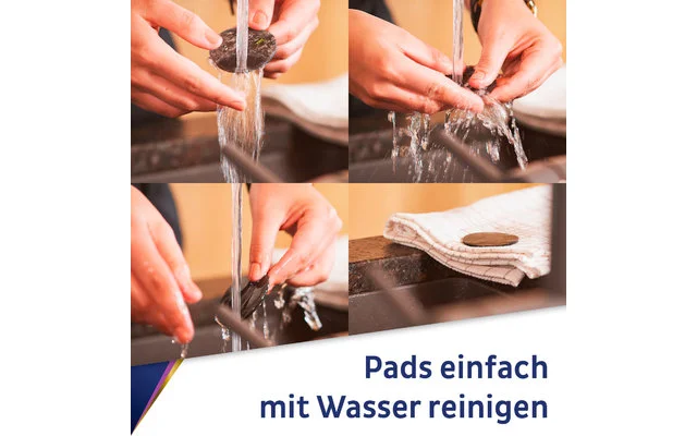 Silwy® Magnet-Pads 5 Cm 4er Set Blau – Bild 3