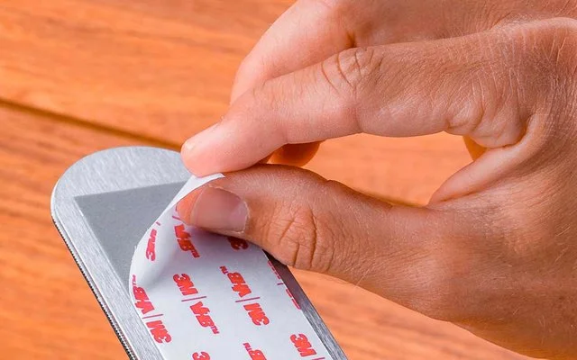 Silwy® Magnet Metall Leiste Mit Ledercoating 50 Cm Schwarz – Bild 5