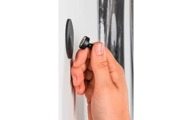 Silwy® Magnet Metall Leiste Mit Ledercoating 50 Cm Schwarz – Bild 6