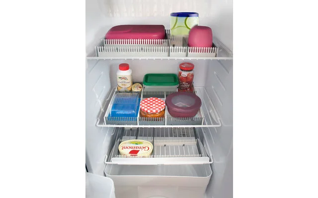 Purvario By Dörr Stauleisten Für Kühlschränke 8er Set Anthrazit / Lime – Bild 5