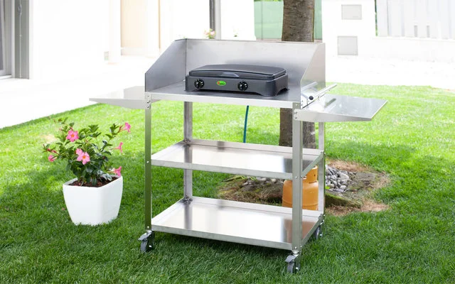 CF Parker 2-flammiger Gaskocher Mit Zündsicherung Anthrazit – Bild 5