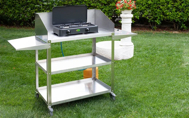 CF Parker 2-flammiger Gaskocher Mit Zündsicherung Anthrazit – Bild 6