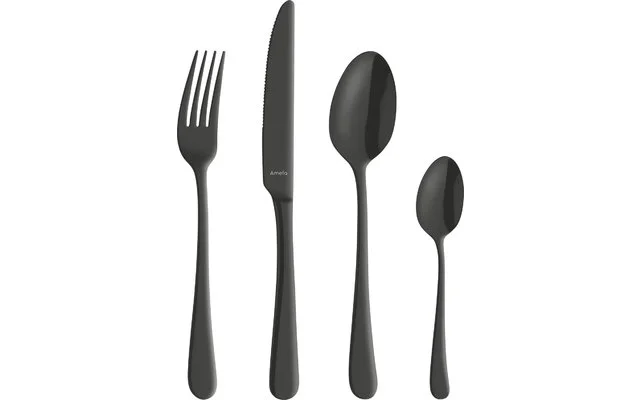 Amefa Austin Besteck Set 24-tlg. Schwarz