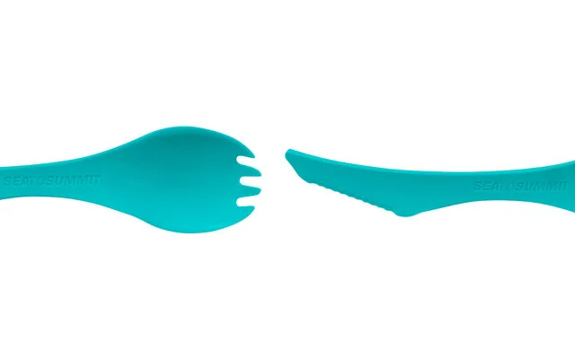 Sea To Summit Delta Spork Essbesteck Löffel Messer Gabel Kombination Orange – Bild 6