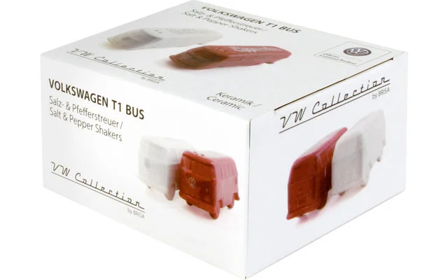 VW Collection T1 Bus Salz & Pfefferstreuer Blau / Weiß â€“ Bild 5