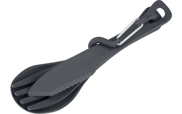 Sea To Summit Delta Cutlery Set Campingbesteck 3-tlg. Grau – Bild 5