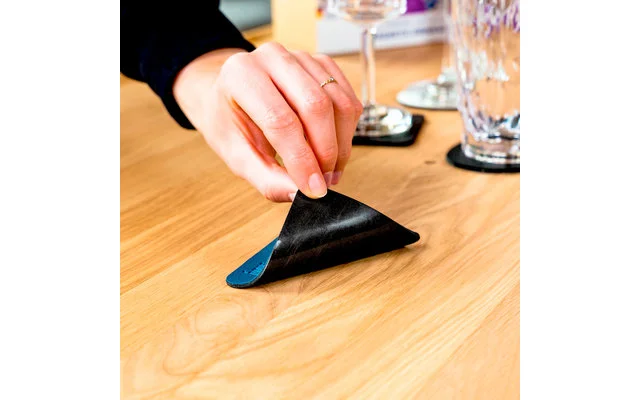 Silwy® Metall Nano Gel Untersetzer Eckig 8,3 X 8,3 Cm Weiß â€“ Bild 4