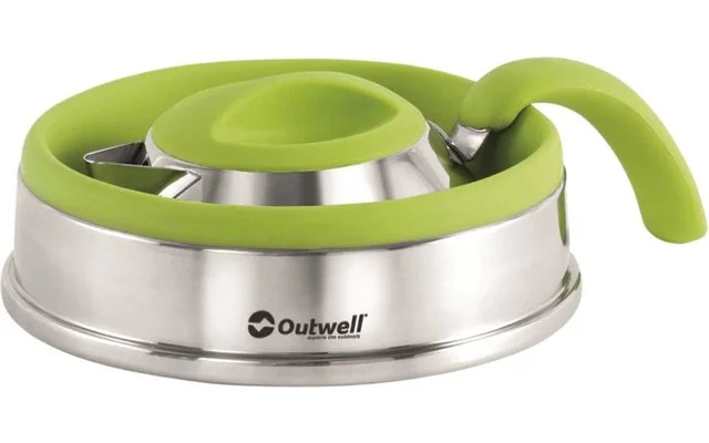 Outwell Collaps Falt-Wasserkessel 2,5 Liter Lime Green – Bild 2
