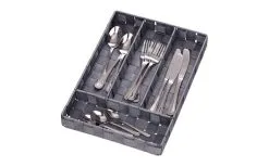 Wenko Besteckkorb Adria Grau