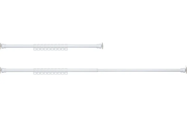 Import+Vertrieb GmbH Teleskop-Kleiderstange Mit Saugfüßen 80-130cm – Bild 2