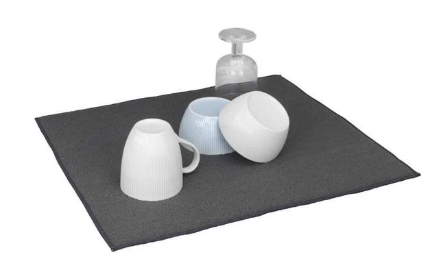 Wenko Mikrofaser Abtropfmatte Miko Grau – Bild 3