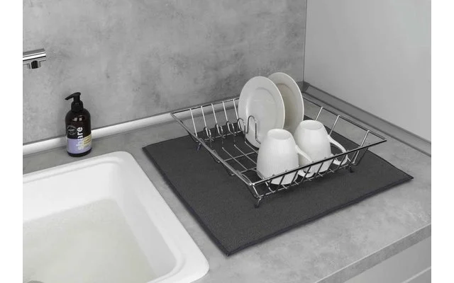 Wenko Mikrofaser Abtropfmatte Miko Grau – Bild 7