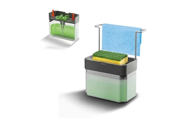 Metaltex Sponge-Tex Seifenspender 0.75 Liter Grau – Bild 3