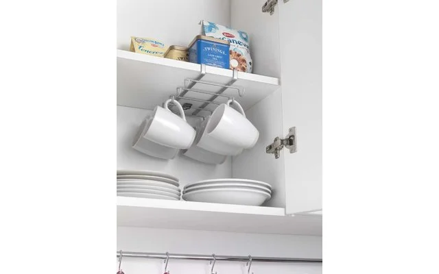 Metaltex MyMug Tassen Und Becherhalter Silber – Bild 3