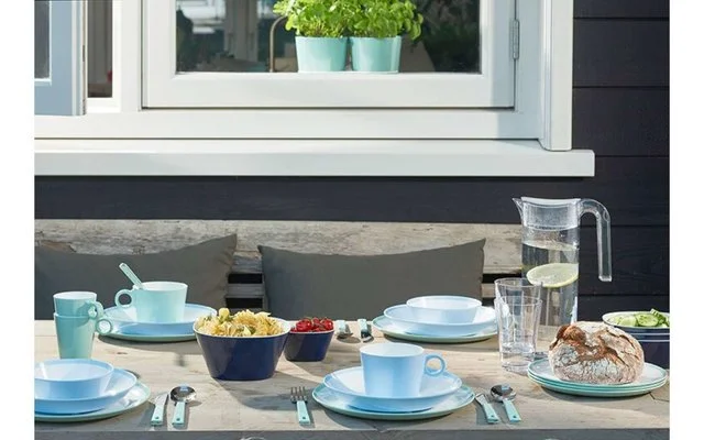 Mepal Flow Cappuccinotasse 375 Ml Nordic Blue – Bild 2