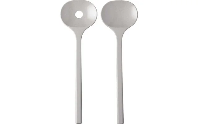Mepal Bloom Salatbesteck 2-teilig Pebble White