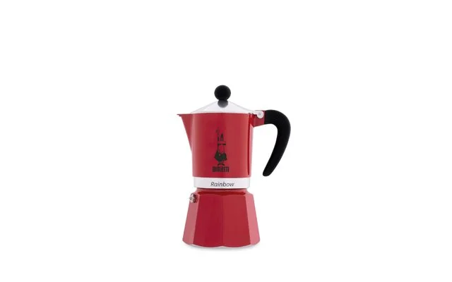 Bialetti Espressozubereiter Rainbow Grün 3 Tassen 150 Ml – Bild 3