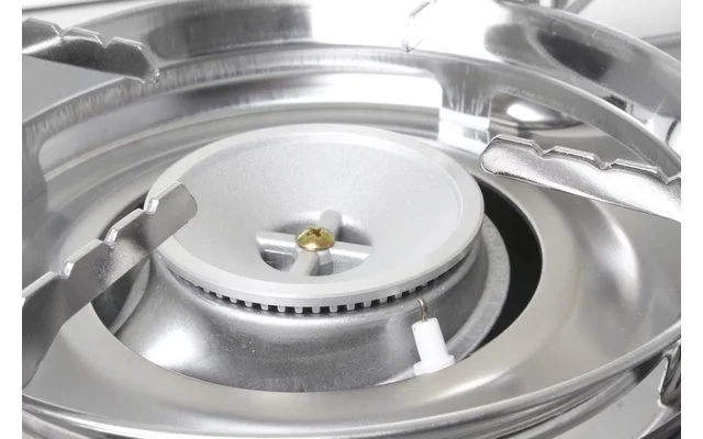 Brunner Devil Double Grill 2-flammiger Kartuschen-Gaskocher – Bild 2