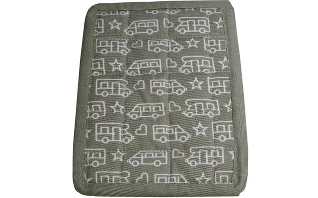 Pufz Topflappen Wohnwagen Weiß/grau 2er Pack – Bild 7