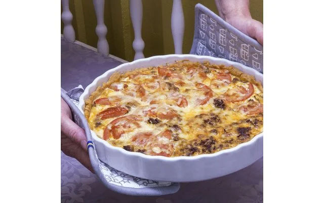 Pufz Topflappen Wohnwagen Weiß/grau 2er Pack – Bild 4