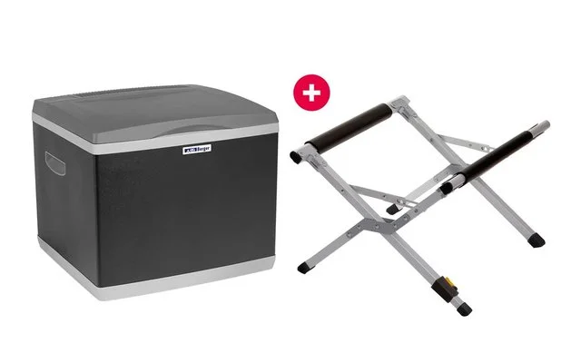 Berger Hybrid Kompressor Kühlbox + Kühlboxständer SET