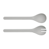 Bioloco Plant Salat Servers Salatbesteck Grau