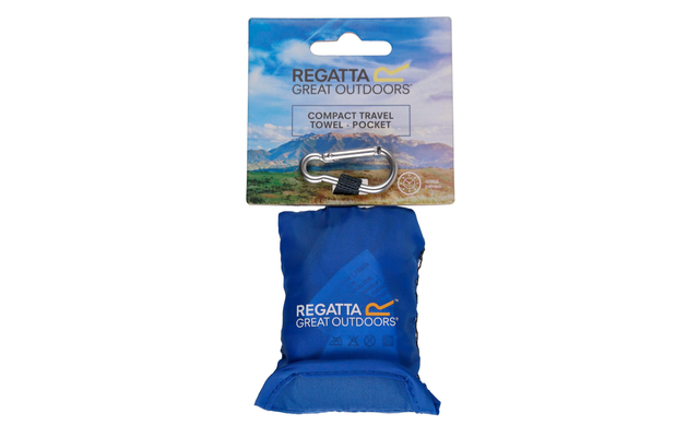 Regatta Travel Towel Pock Handtuch Blau – Bild 6