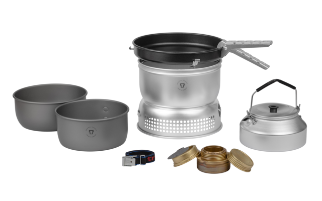 Trangia Trangiakök 25-4 HA Campingkochset 4- Teilig Mit Spiritusbrenner Set 1 – Bild 7