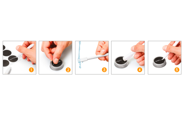 Metaltex Shake-It Gewürzstreuer Set 12 Gläser – Bild 2