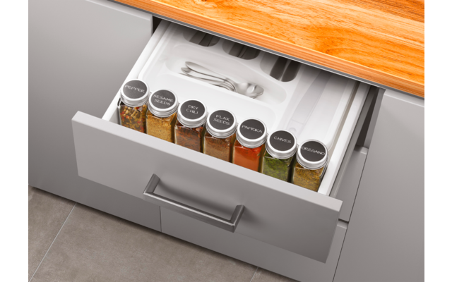 Metaltex Shake-It Gewürzstreuer Set 12 Gläser – Bild 5