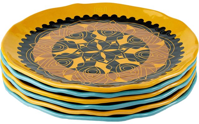 Rebel Outdoor Dessertteller 22 Cm Braun – Bild 4