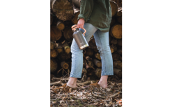 Rebel Outdoor Isolierflasche Aus Doppelwandigem Edelstahl 1900 Ml Schwarz