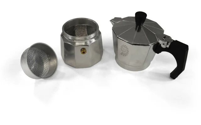 Origin Outdoors Espressokocher Bellanapoli 3 Tassen Schwarz
