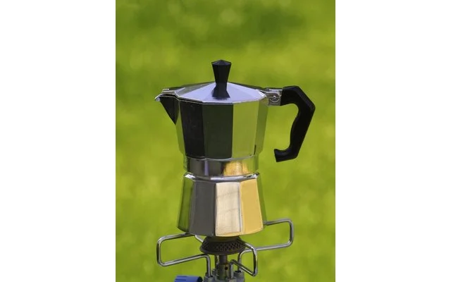 Origin Outdoors Espressokocher Bellanapoli 3 Tassen Schwarz – Bild 2