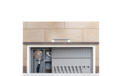 Rotho Spacewonder Geschirrabtropfer Faltbar Anthrazit