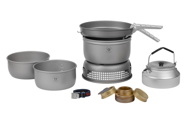 Trangia Trangiakök 25-4 HA Campingkochset 4- Teilig Mit Spiritusbrenner Set 1 – Bild 4