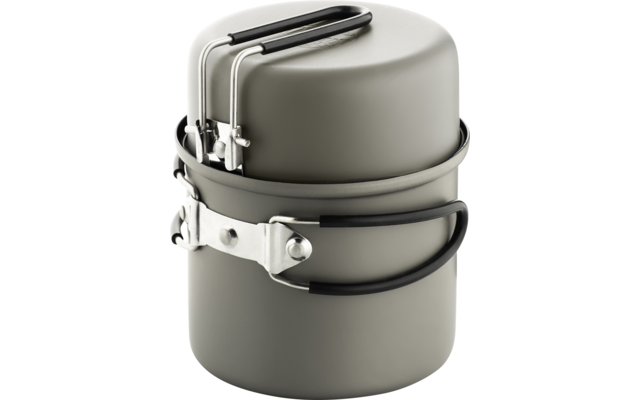 Optimus Elektra Black Edition Kochsystem Gaskocher Kochset 5teilig – Bild 3