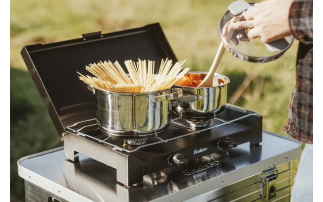 Enders Campingkocher Dalgety 2 Schwarz – Bild 7