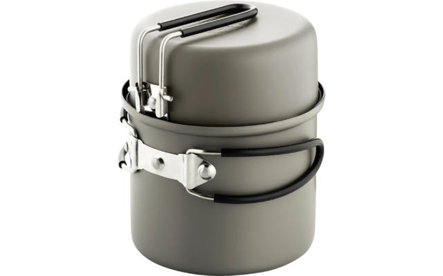 Optimus Elektra Black Edition Kochsystem Gaskocher Kochset 5teilig – Bild 2