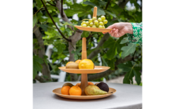 Koziol Babell L Etagere Nature Ash Grey