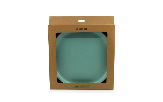 Barebones Teller 2er Set Stone Grey